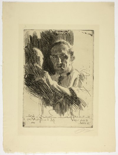 Prince Paul Troubetzkoy II (Bust) by Anders Leonard Zorn