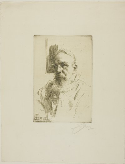 Professor John Berg by Anders Leonard Zorn