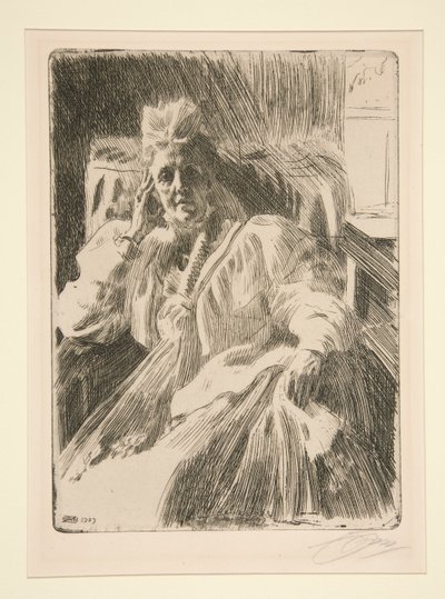 Queen Sophia by Anders Leonard Zorn