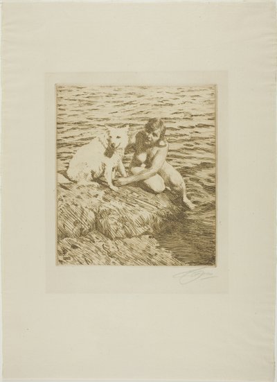 Sappho by Anders Leonard Zorn