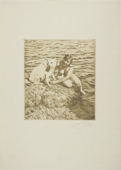 Sappho by Anders Leonard Zorn