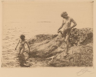 Seaward Skerries by Anders Leonard Zorn