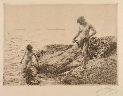 Seaward Skerries by Anders Leonard Zorn