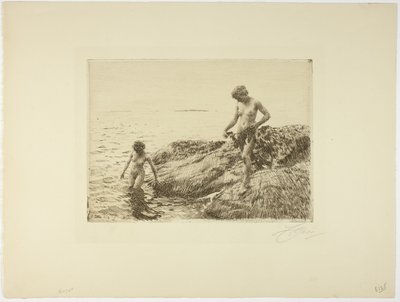 Seaward Skerries by Anders Leonard Zorn