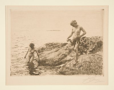 Seaward Skerries by Anders Leonard Zorn