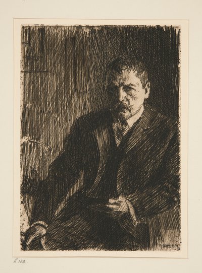 Self-Portrait I by Anders Leonard Zorn
