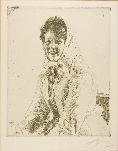 Skerikulla (A Skeri Girl) by Anders Leonard Zorn