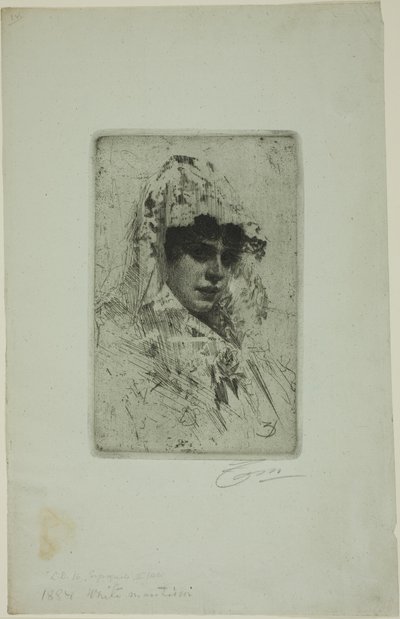 Spanish Woman by Anders Leonard Zorn