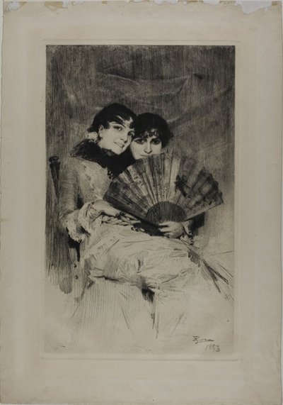 The Cousins by Anders Leonard Zorn
