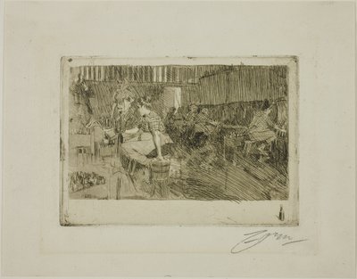 The Little Brewery by Anders Leonard Zorn