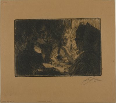 The New Ballad by Anders Leonard Zorn