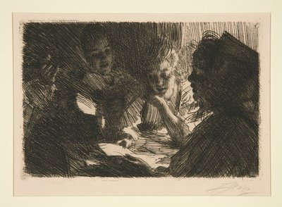 The New Ballad by Anders Leonard Zorn
