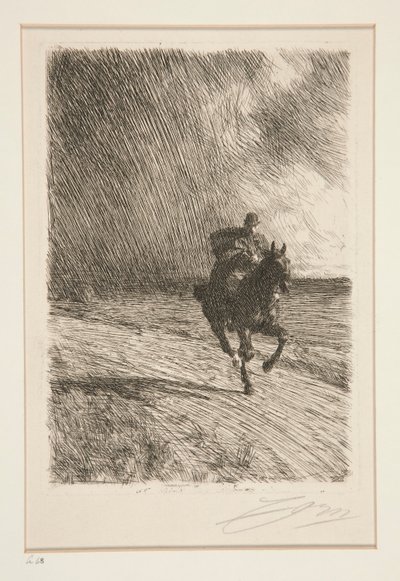 The Storm by Anders Leonard Zorn