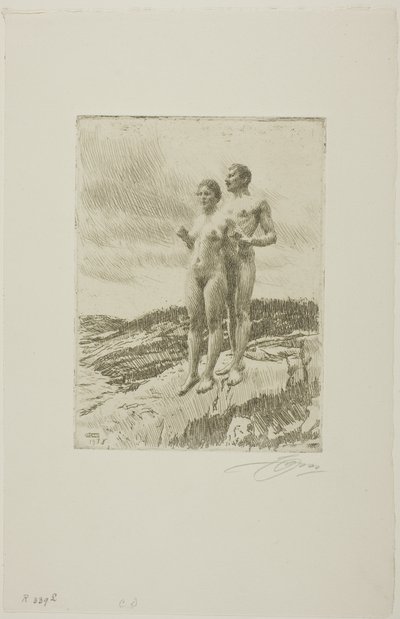 The Two by Anders Leonard Zorn