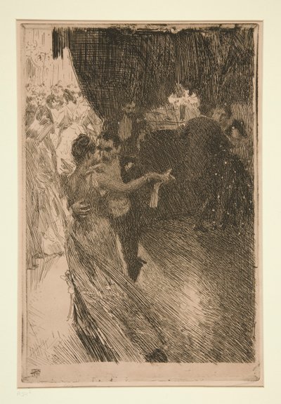 The Waltz by Anders Leonard Zorn