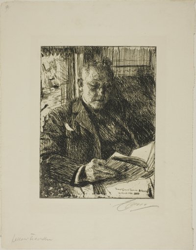 Travelling Companion (Mr. Ch. Deering) by Anders Leonard Zorn
