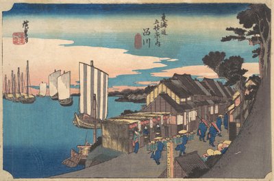 Daybreak at Shinagawa by Ando Hiroshige