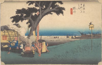 Fukuroi, De Chaya, ca. 1834 by Ando Hiroshige