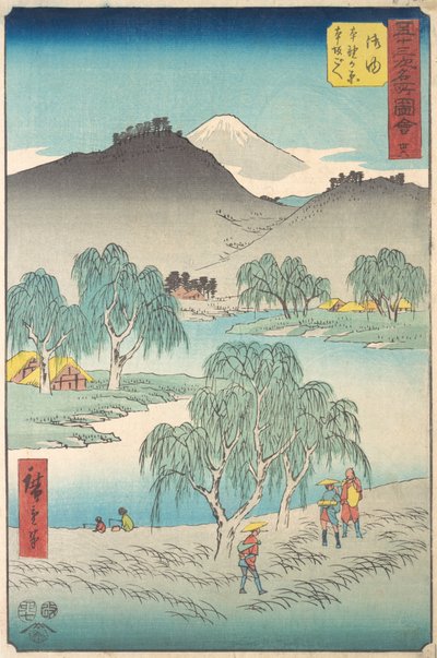 Goyu, 1855 by Ando Hiroshige