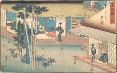 Ishibe by Ando Hiroshige