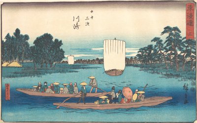 Kawasaki, ca. 1840 by Ando Hiroshige