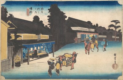 Narumi, Meibutsu Arimatsu Shibori by Ando Hiroshige