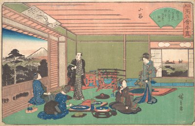 San-ya Yaozen by Ando Hiroshige