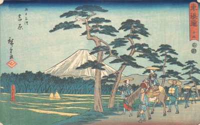 Yoshiwara by Ando Hiroshige