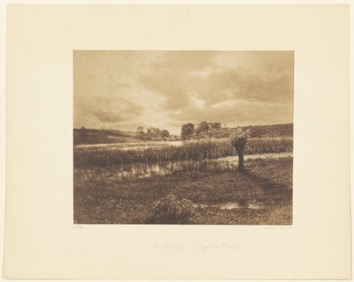 The Ponds at Optevoz, Rhône by André Giroux