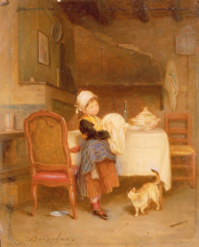 The Little Housekeeper by André Henri Dargelas