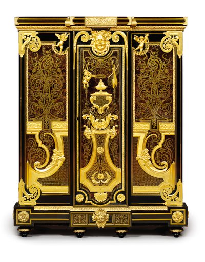 Louis XIV petit armoire, c.1700-10 by Andre Charles Boulle