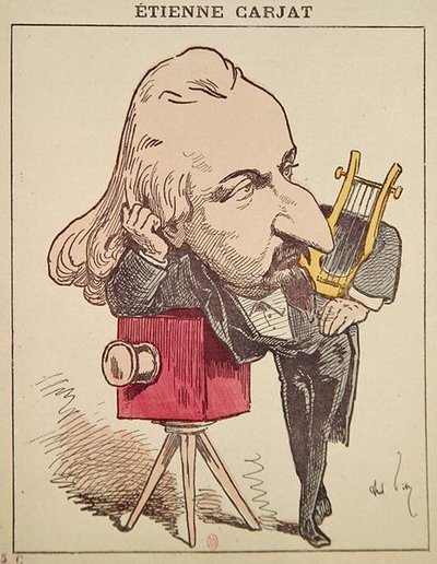 Etienne Carjat, c. 1890 by Andre Gill