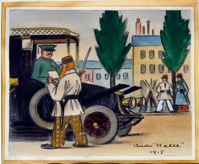 Parisian Taxis by Andre Helle
