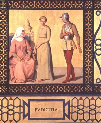 Good and Evil: Chastity by Andre Jacques Victor Orsel