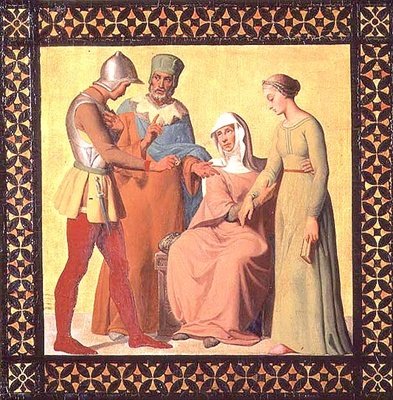 Good and Evil: Matrimony by Andre Jacques Victor Orsel