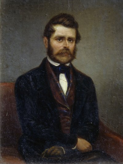 Portrait of Luigi Scarani by Andrea Besteghi