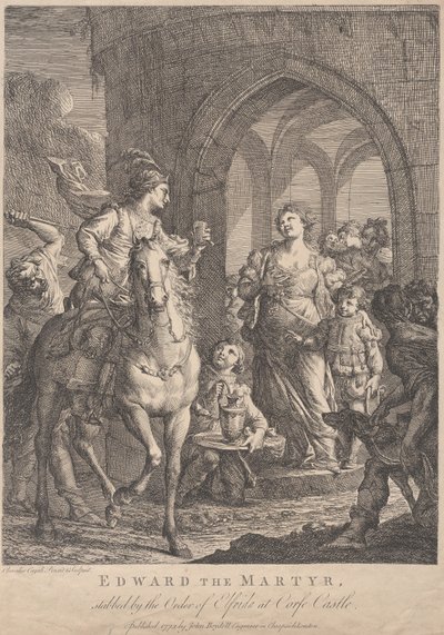 Edward the Martyr, 1773 by Andrea Casali