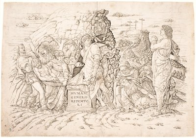 The Burial by Andrea Mantegna