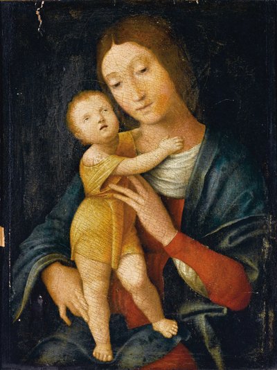 Madonna and Child by Andrea Mantegna