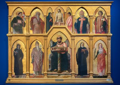Polyptych of St. Luke by Andrea Mantegna