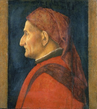 Portrait of a Man, 1450 by Andrea Mantegna