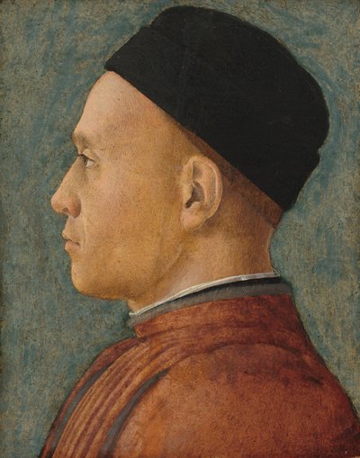 Portrait of a Man by Andrea Mantegna