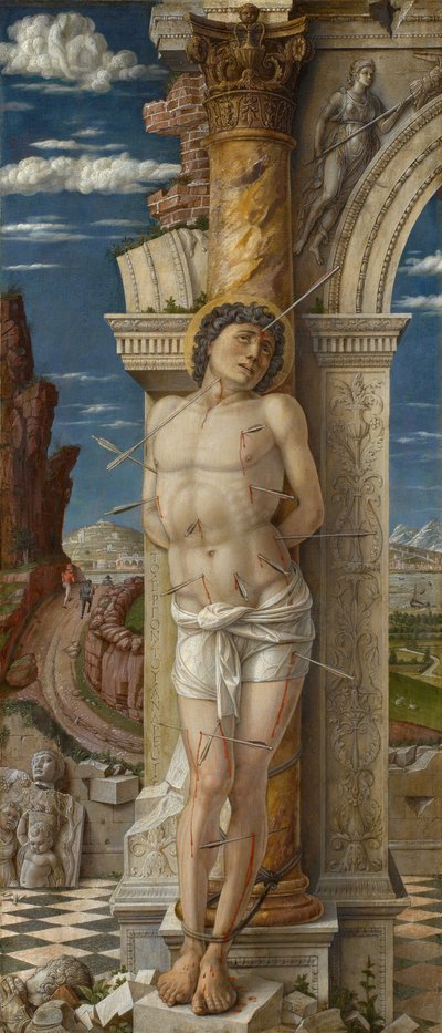 Saint Sebastian by Andrea Mantegna