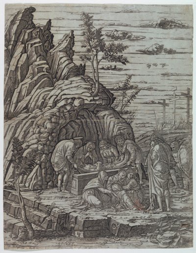 The Entombment by Andrea Mantegna