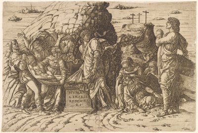 The Entombment by Andrea Mantegna