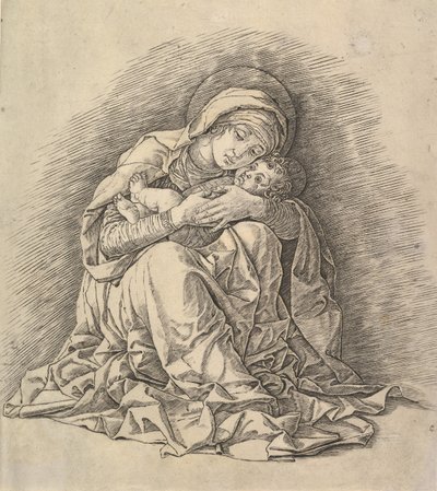 The Virgin and Child by Andrea Mantegna