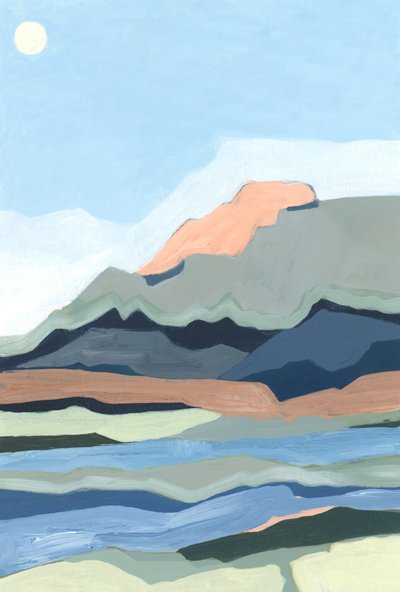 Mountain vista, 2023 by Andrea Mejia