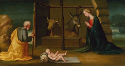 The Nativity, c.1500 by Andrea Piccinelli