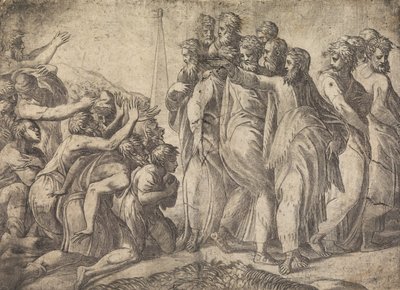 Christ Healing the Lepers by Andrea Schiavone