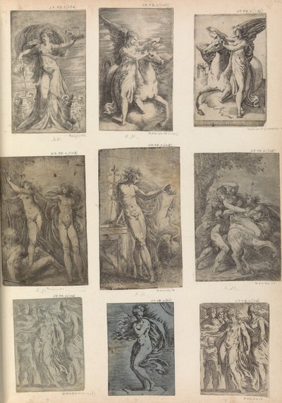 Hercules, Nessus Abducting Deianira by Andrea Schiavone